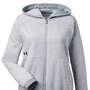 NWT Women’s Under Armour Hustle Fleece Zip Hoodie, XL
